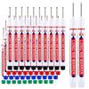 4-100 Stück 20mm Tiefloch Lange Spitze Kopf Marker Für Metall Perforierstift Wasserdicht Badezimmer Holzbearbeitung Dekoration Mehrzweck