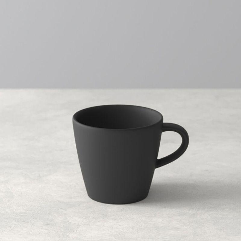 Villeroy & Boch Manufacture Rock Coffee Cup (Black) 150ml