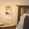 LED Mini Painting Night Light Switch Plug-In LED Light Eye Protection Night Light Lamp Use For Bedside Baby Feeding Living Room