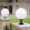 Gongyue Outdoor Spherical Post Lamp Shade
