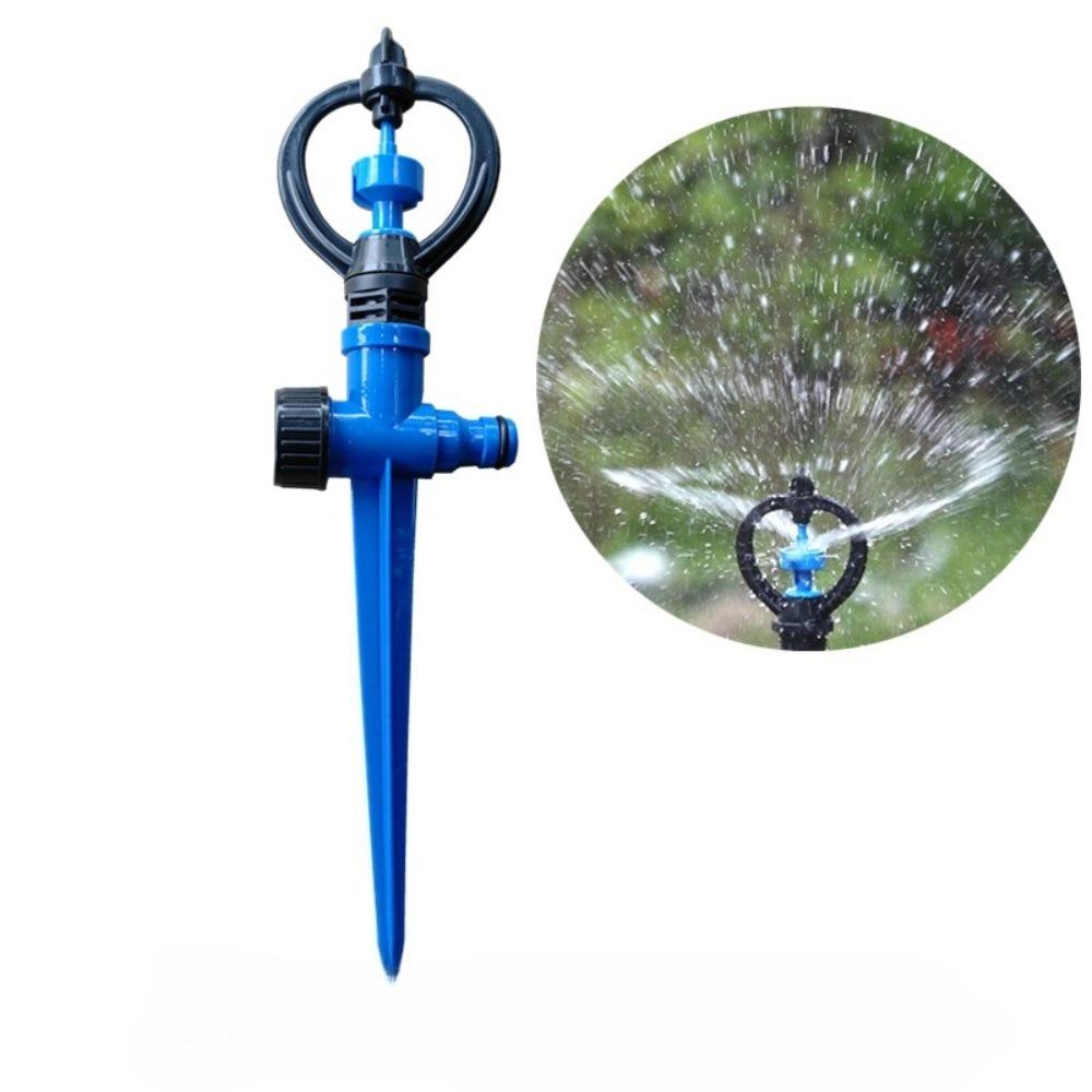Rotary Automatic Garden Sprinkler, Rotary Wheel Watering Nozzle, Practical Irrigation Tool for Lawn,Vegetable & Horticulture Use