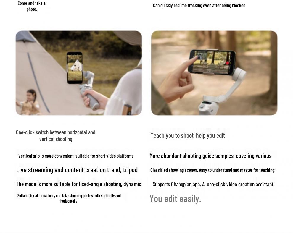 DJI Osmo Mobile SE Handheld Gimbal: Portable, Foldable, Anti-Shake Stabilizer for Smooth Selfies and Follow Shots