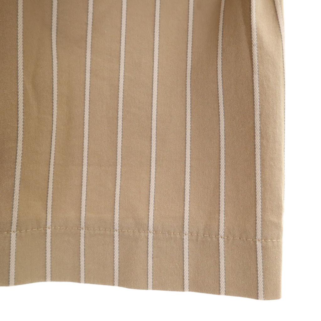 URBAN RESEARCH Striped Pattern Midi length tack flare skirt F beige Women Used