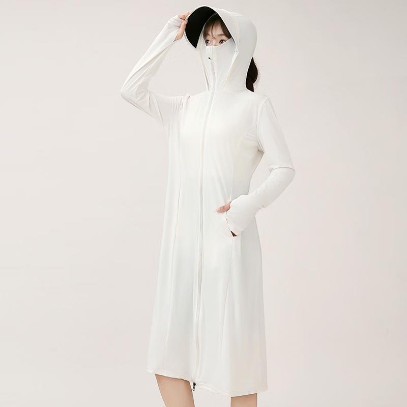 

Женская солнцезащитная худи из ледяного шелка для защиты от УФ-лучей на все тело