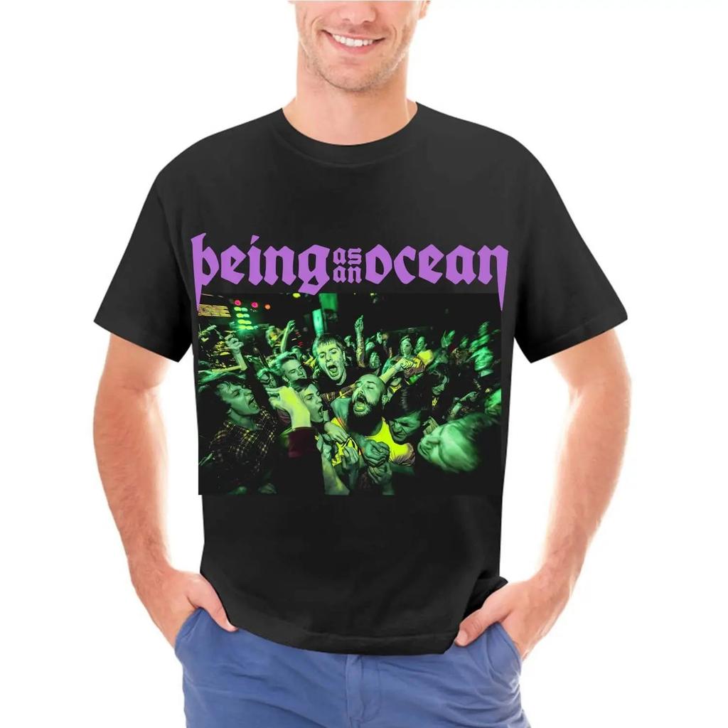 Being As an Ocean Live Crowd Black T-Shirt