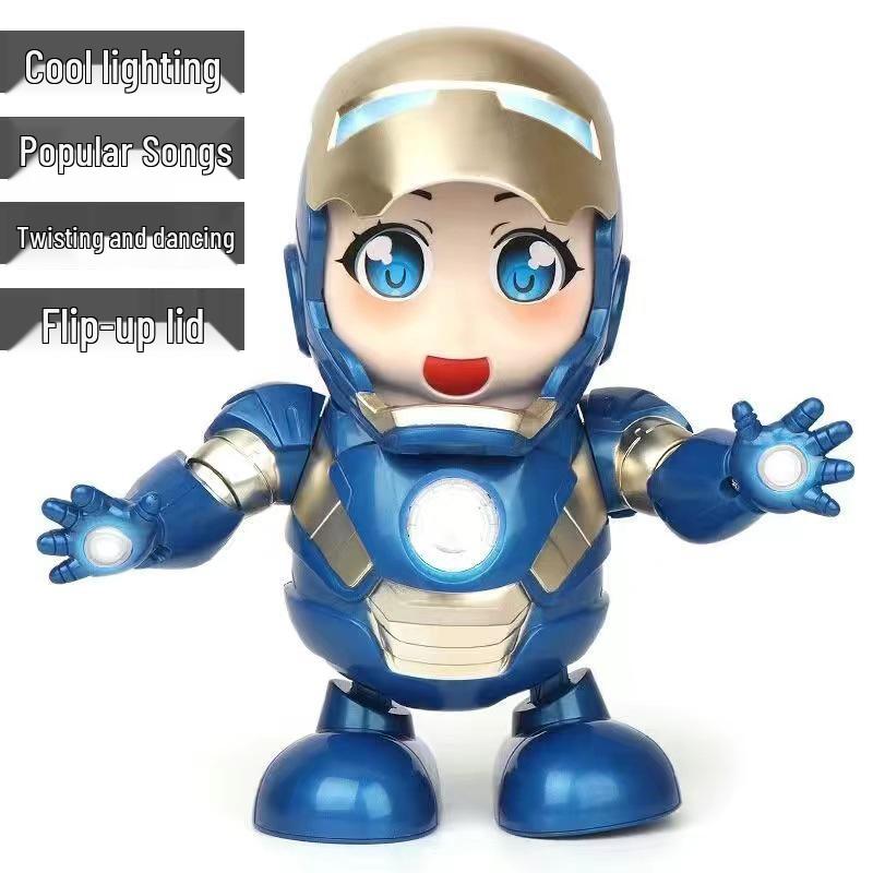 

Международный танцующий и поющий электрический игрушечный робот со светом для детей