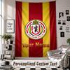 Wall Hanging Tapestry With Custom Name & Text, Union Berlin FC Decorative Tapestry For Bedroom