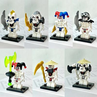 Skeleton Corps Bone Soldier Minifigure Children's Handmade Toy Birthday