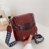Korean Style Versatile Crossbody Bag with Wide Strap - Trendy Influencer Fashion 2020