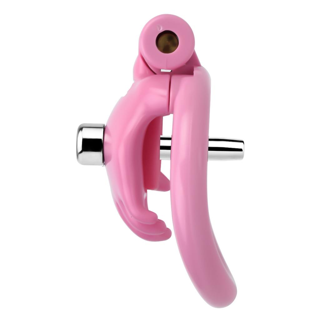 Men's CB Lock Resin Chastity Lock with Catheter Penis Lock Gay Cuckold Urethral Sex Toys BDSM