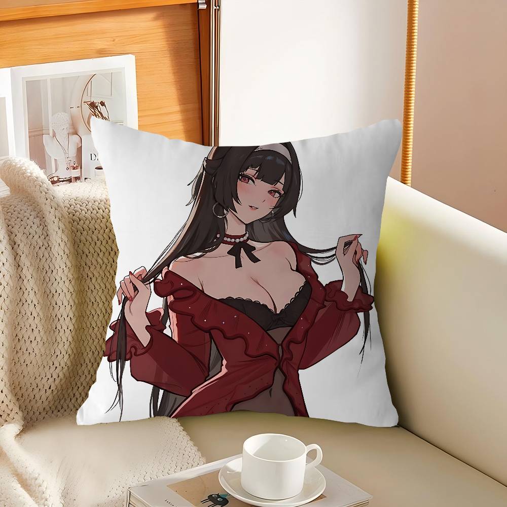

Astra Yao Zzz Animation Pillowcase Toon Gift Cushion Cover Bedroom Home Sofa Chair Seat Decor Pillow Case 16x16Inch