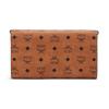 MCM Monogram Leather Phone Crossbody Wallet Women bags Brown Cognac MXEBSVI01CO001