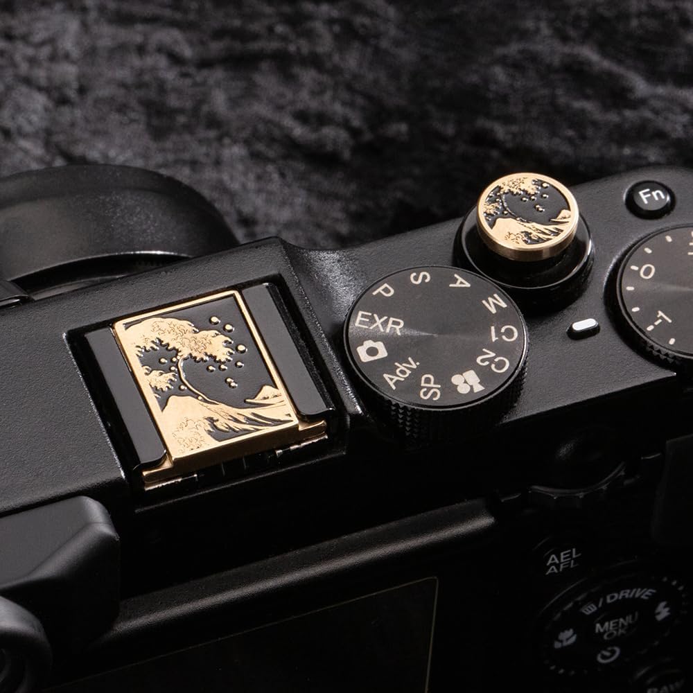 Applicable to xt5/xt50/xt30/xt200/xt100/xpro2/xpro3 hot shoe cover soft shutter button set