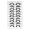 Natrual Long False Eyelashes Handmade Eye Makeup Tools Beauty 3D Faux Mink Lash  Eye Lash Extension