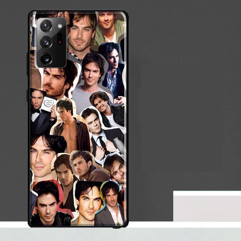 Damon Salvatore Vampire Diaries Case For Samsung Galaxy S25 Ultra S21 S22 S23 S24 Ultra S9 S10 S20 Plus S25 FE Phone Cover