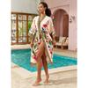 Plus Size Women's New Beach Holiday Cardigan Bikini Sunblock Blouse Blouse