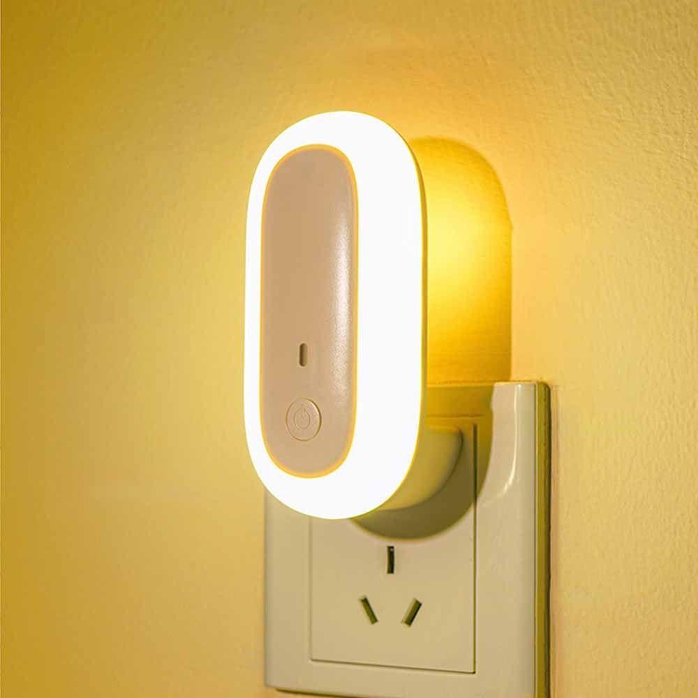 Eye Protection Plug-In Night Light Low Wattage Socket  Wall Light LED Night Light  Baby Feeding