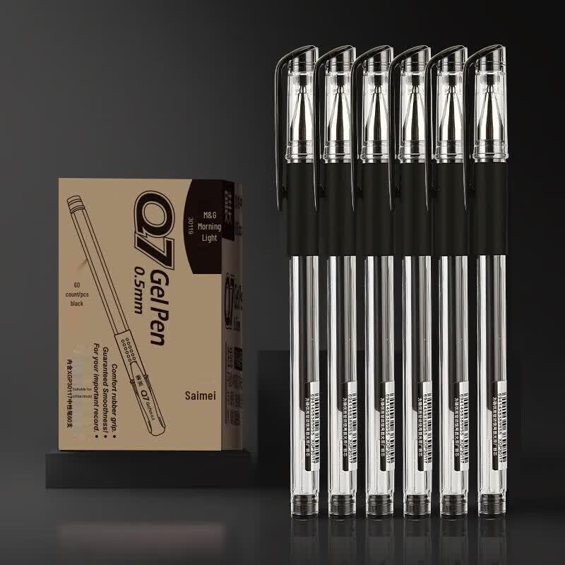 M&G Q7 0.5mm Blue Gel Pen 120-Pack