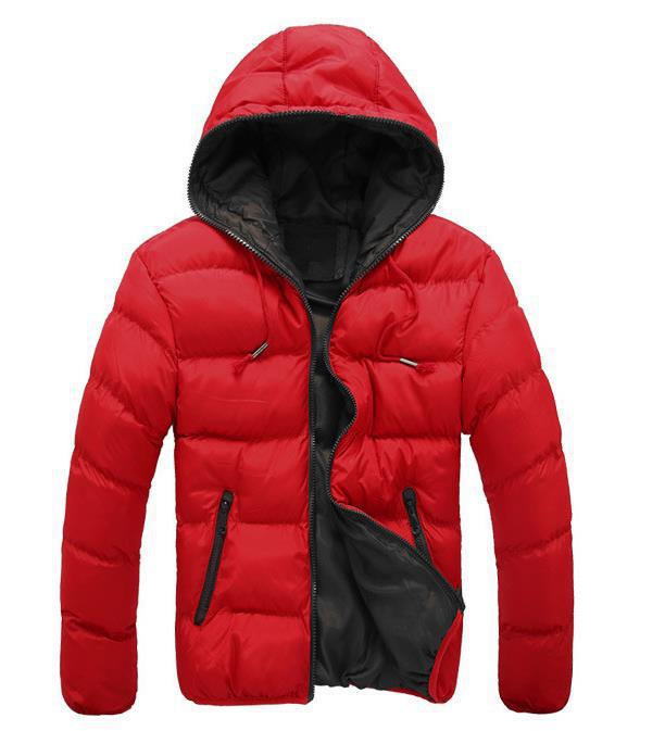 Men's Winter Cotton-Padded Jacket, New Korean Style, Trendy Cold-Weather Coat for Teens, Handsome Autumn and Winter Apparel.