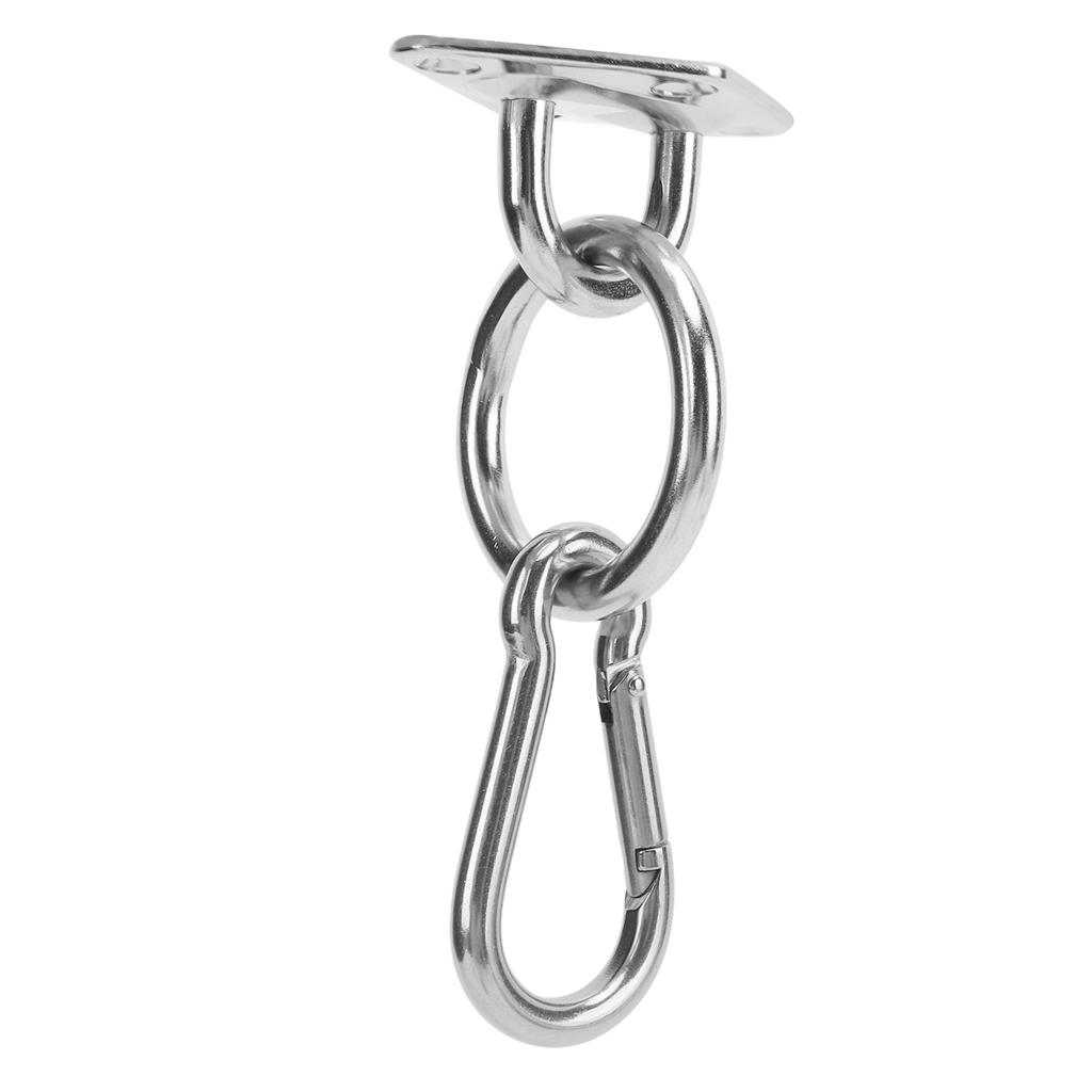Stainless Steel Ceiling Hanging Kit High Hardness Suspension Bracket Hook Hanger for Yoga Hammock Swings