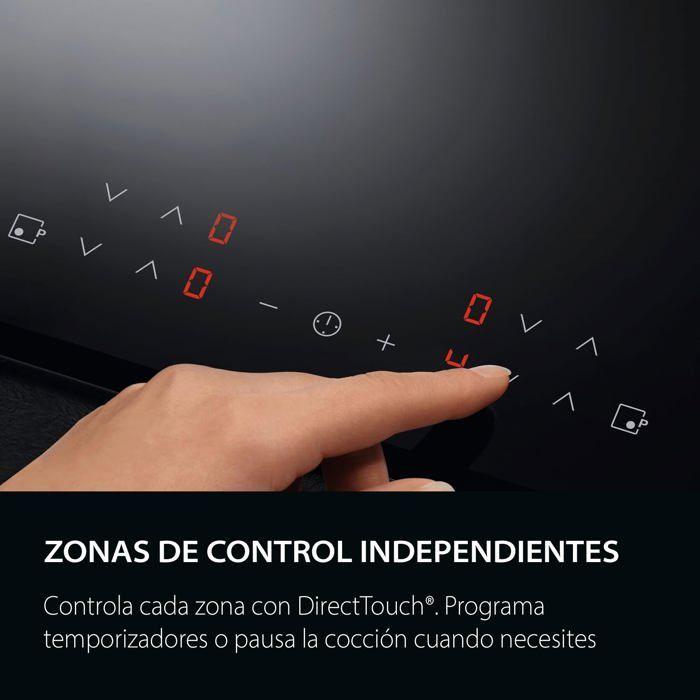 Induction Hob - AEG - 60 Cm - 3 Cooking Zones - Hob2Hood - PowerBoost - Touch Controls - Individual Timer