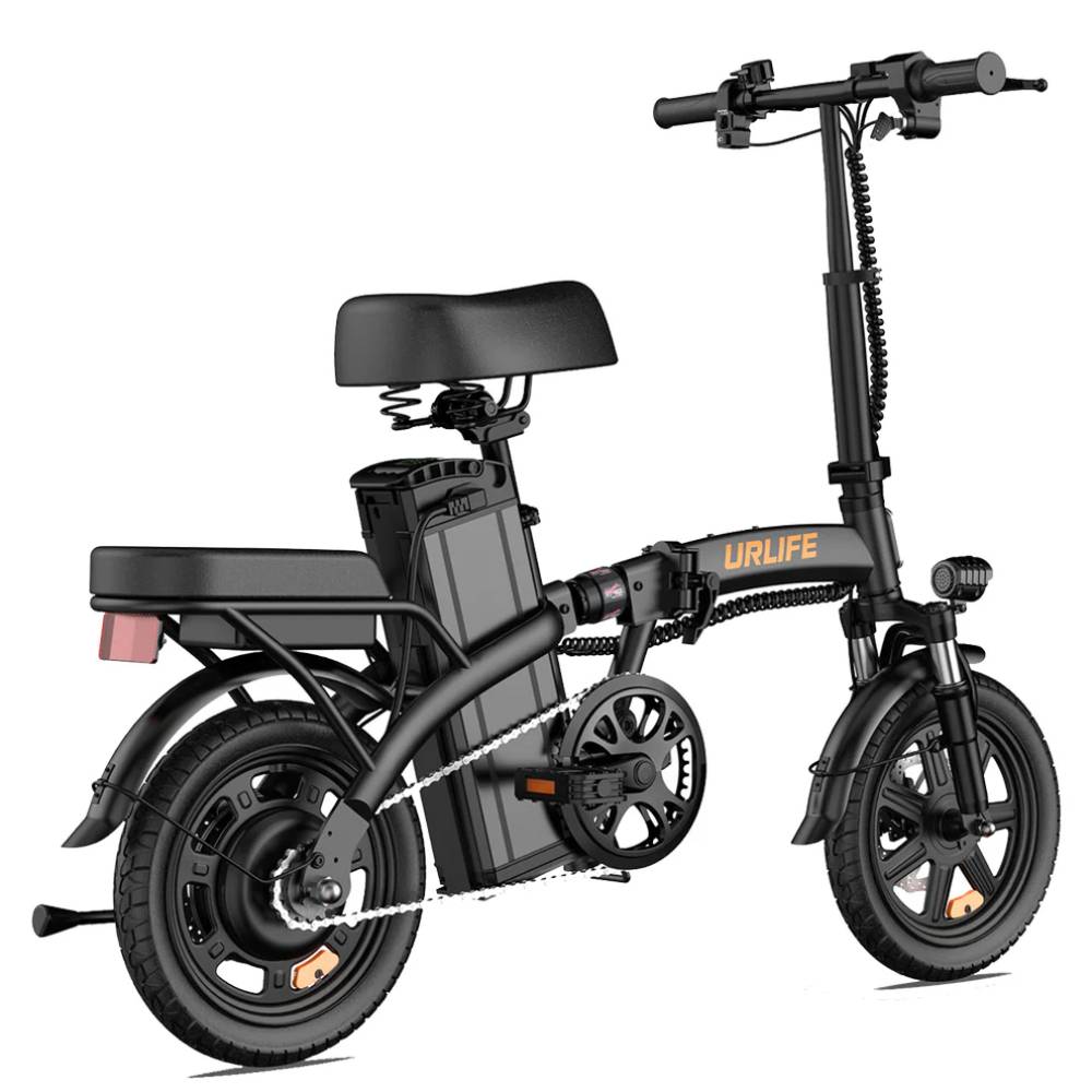 URLIFE F1L Elektryczny Rower Dla Dorosłych Silnik 250W Z Baterią 48V 7.5AH Opona 14" Miejski Rower Elektryczny Do Codziennych Dojazdów