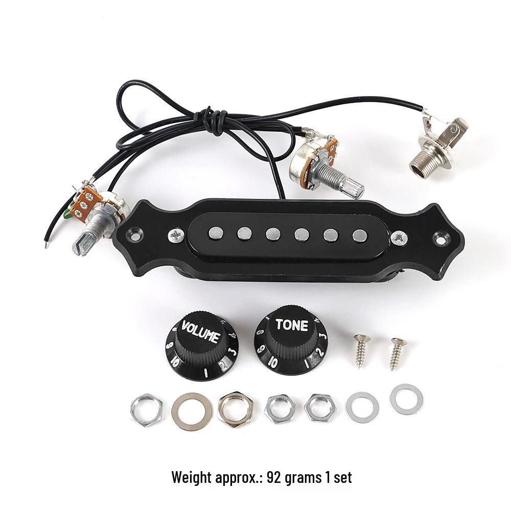 Passive Folk Guitar Soundhole Pickup for Acoustic Guitars