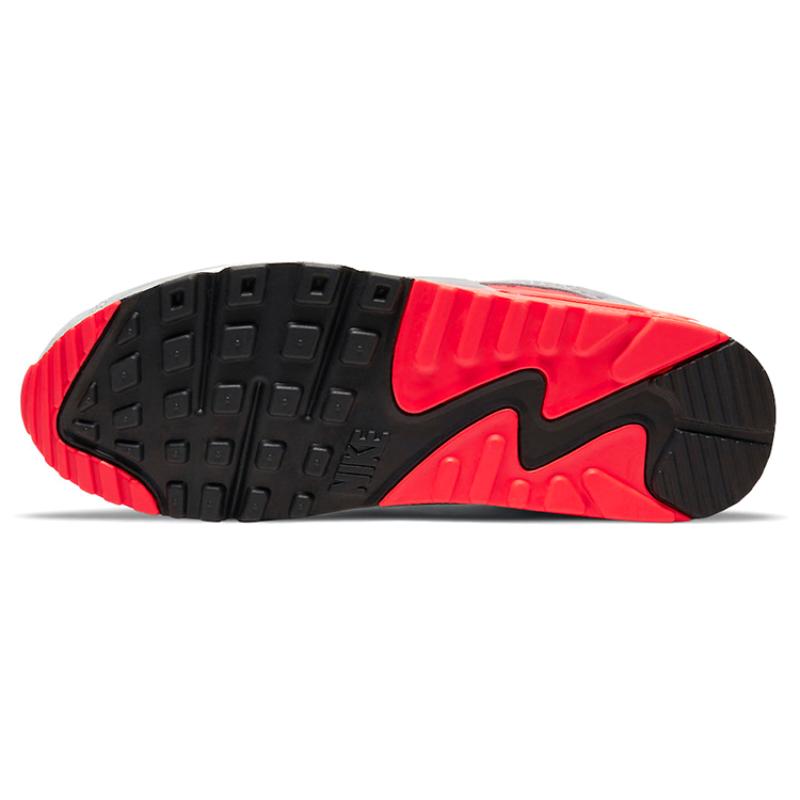 Nike Air Max 90 Qs Lux 'Night Silver Crimson' Sneakers Casual Shoes CZ7656-001