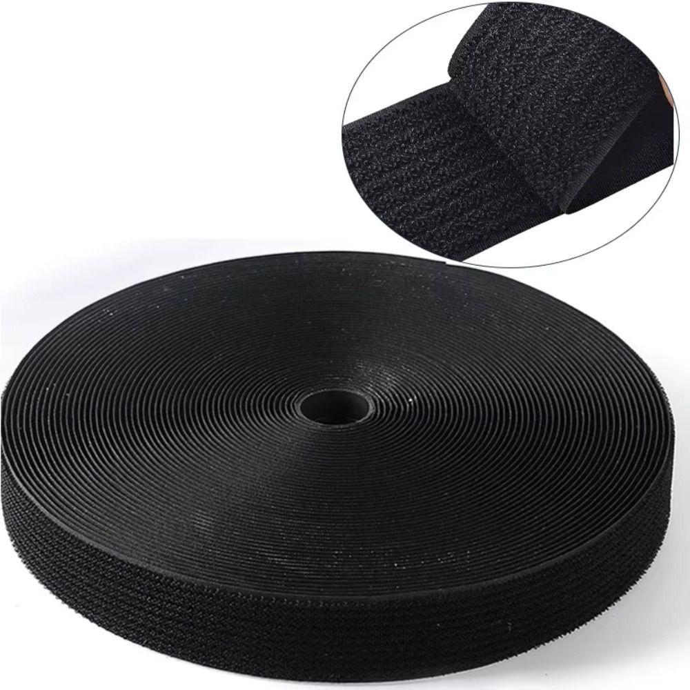 Free Cut Length Hook Loop Straps Reusable Adjustable Fastening Straps Cord Straps  Home Office