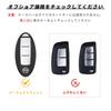 OFFCURVE Smart Key Case, Key Cover, 3 Buttons, Shockproof, Scratch-Resistant, Keychain, Stylish, Textured, High-quality,