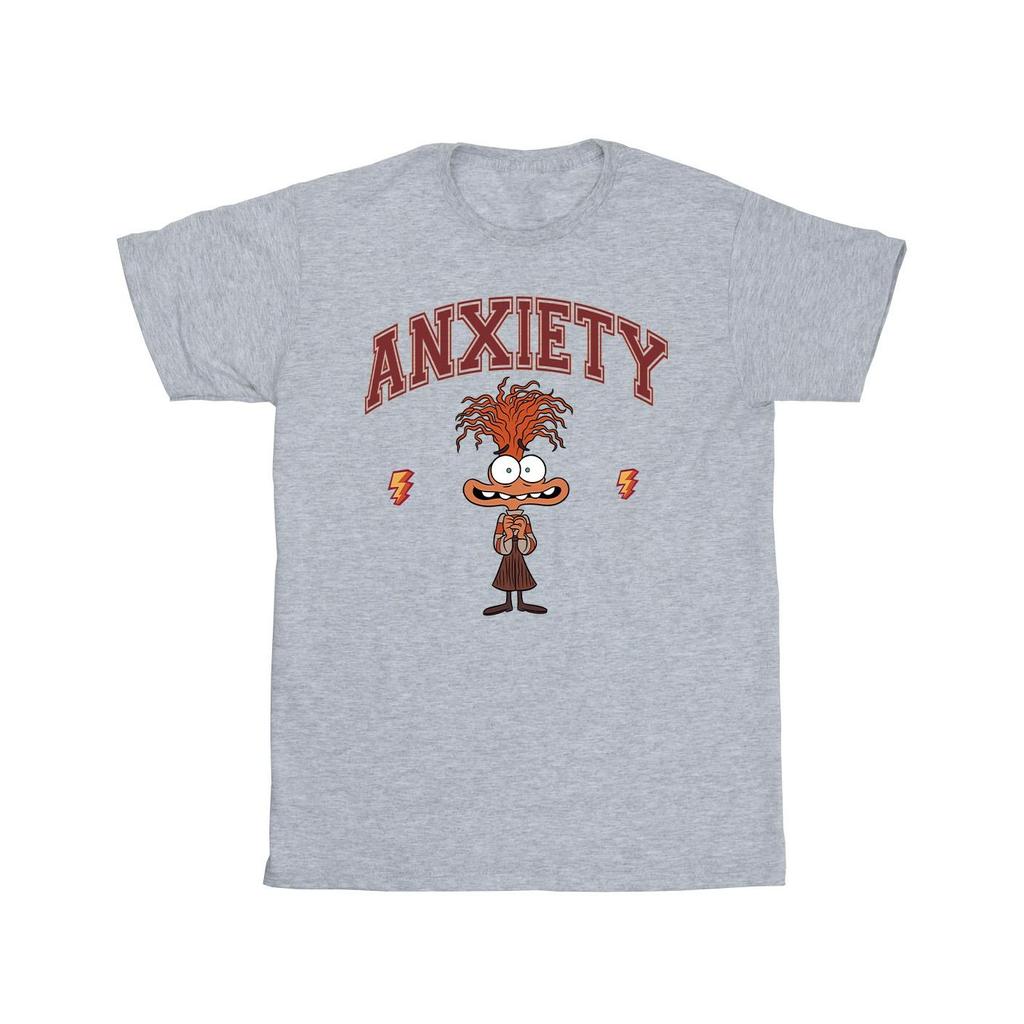 Inside Out 2 Girls Anxiety Collegiate T-Shirt