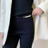 Set Pretty Pearl Pin Buckle Fixed Clothes Anti-naked Buckle Shrink Trouser Waist Ladies Decorative Accessories