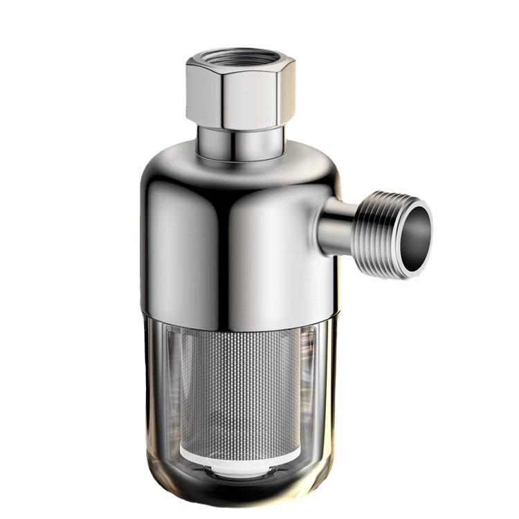 Stainless Steel Pre-Filter Water Heater Descaler for Showers, Faucets, and Toilets