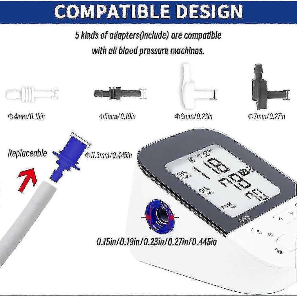 Extra Large Blood Pressure Cuff Replacement for Omron 9-21 Inch 22-53cm Monitor Comfort Fit