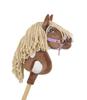 Hobby Horse Premium Small Stick Horse - Western III Bay with Light Mane A4