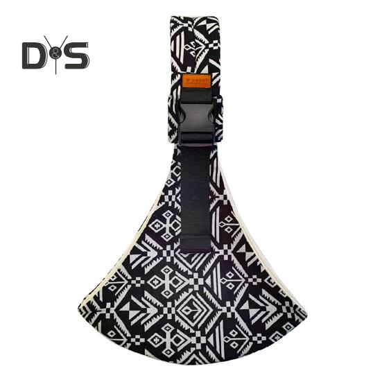 

Слінг-переноска для немовлят Чудове навантаження Регульована довжина Широкий ремінь Зменшення тиску на плечі Повітропроникна тканина Плед Принт Прогулянки на свіжому повітрі 0-36 B