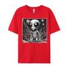 Alien Tshirts Hip Hop Unisexs Tshirts Graphic Printed Tshirt Combed Cotton Tops Shirts Casual Clothing Shirt