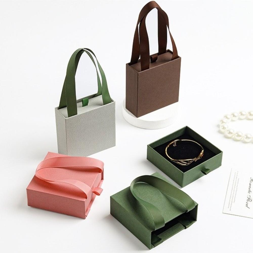 Drawer Style Jewelry Packaging Box Paper Material Jewelry Gift Box For Wedding Gift