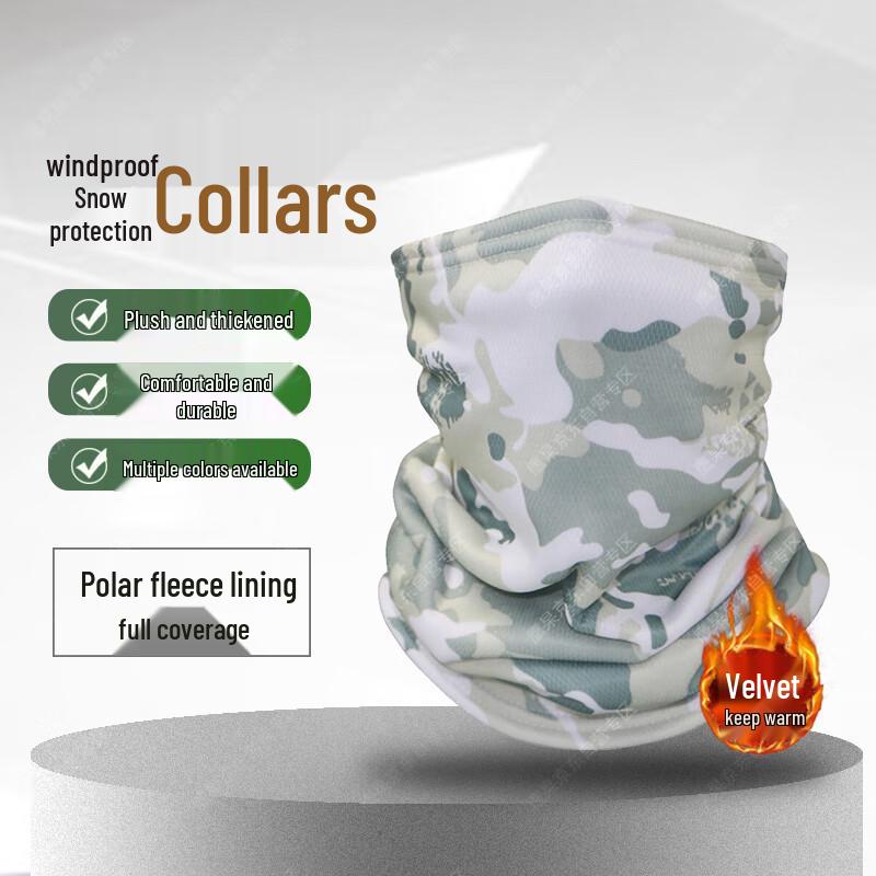 Yanjia Outdoor Cycling Fleece Lined Face Mask Neck Gaiter
