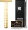On the Warranty HENSON SHAVING AL13 Shaver MEDIUM Comes with 5 Replacement Blades Close Shaving Model Precision Construction To Aerospace Standards