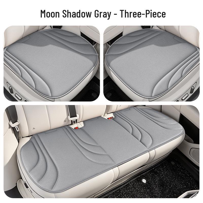26 Styles Seaweed Fiber Car Seat Cover with Thickened Latex, Anti-Slip & Breathable