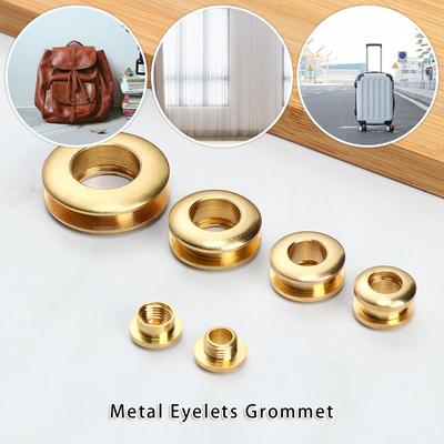 DIY for Garment Leather Accessories Eyelets Washer Grommets Brass
