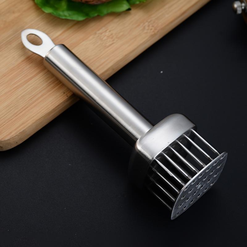 1pc 304 Stainless Steel Meat Tenderizer Needle/Professional Kitchen Tool for Steak, Beef, Pork & Chicken/Durable Material,