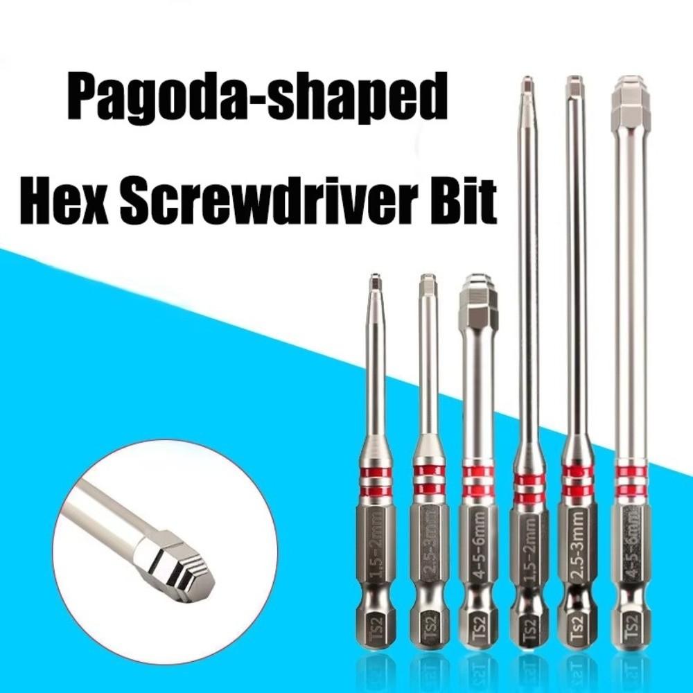 1pc Magnetic Hex Shank Electric Screwdriver Bits Driver Bit for Electric Drills