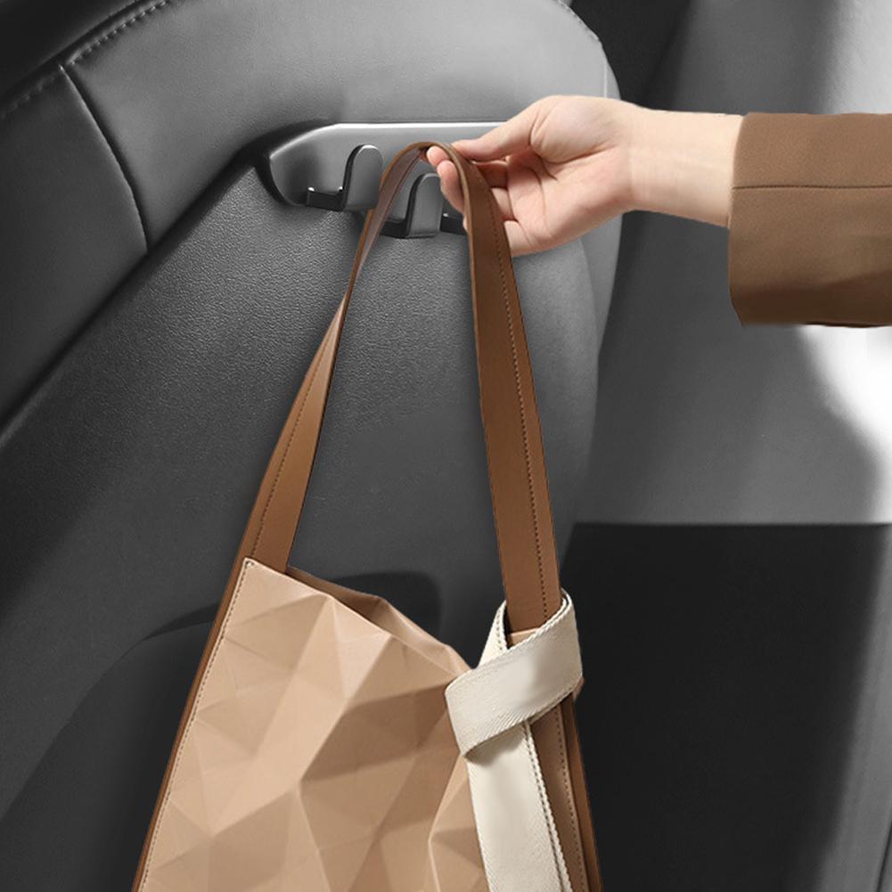 

For Tesla Y Backrest Hook Front Hanger New Highland Model3 Car Rack Abs Accessories Storage H8a1