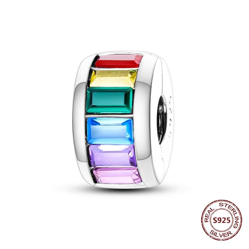 Copper Buckle Copper Charm Blue Star Moon Bead Butterfly Suitable For Original Bracelet Zircon Fine Diy Jewelry