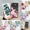 Für Redmi 10C 10 C 10A Hülle Funda Vintage Blumen Blätter Schutzhülle Weiche Capa Für Xiaomi Redmi 10C 13C 14C Bumper Case