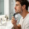 Mini Electric Shaver for Men, LED Display Rechargeable Wet Dry Shaving Razor, Waterproof Portable Beard Trimmer for Travel, Home, Office