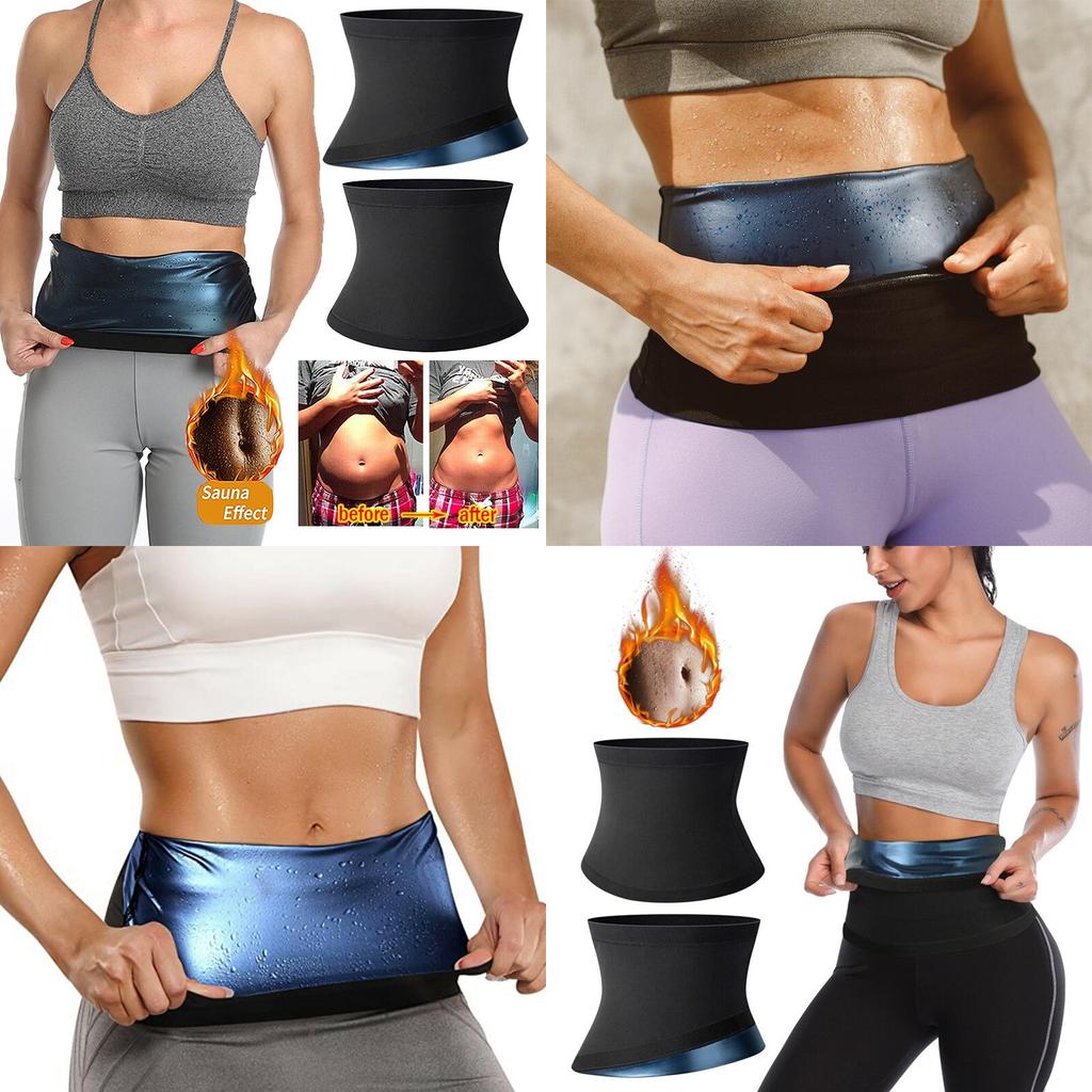 Damen Schweiß Sauna Taillentrainer Mit Wissenschaftlichem Design Zum Formen Und Abnehmen