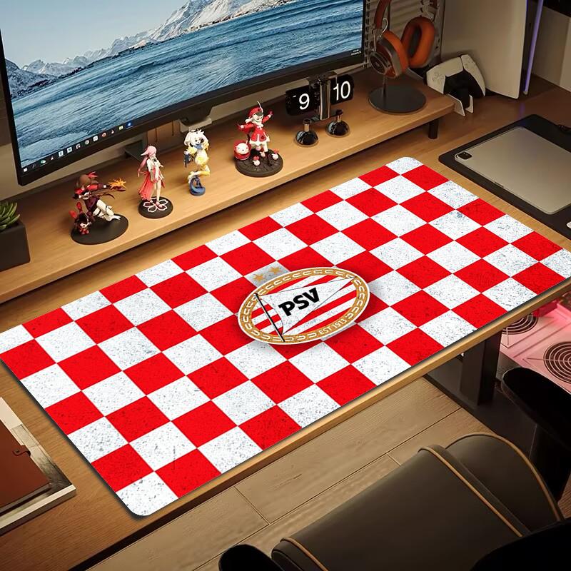 PSV Eindhoven Mouse Pad Large Gaming Table Cushion Non-slip Laptop Tablet Big Mousepad XXL Mat Mini PC Playmat With Lock edge_xia